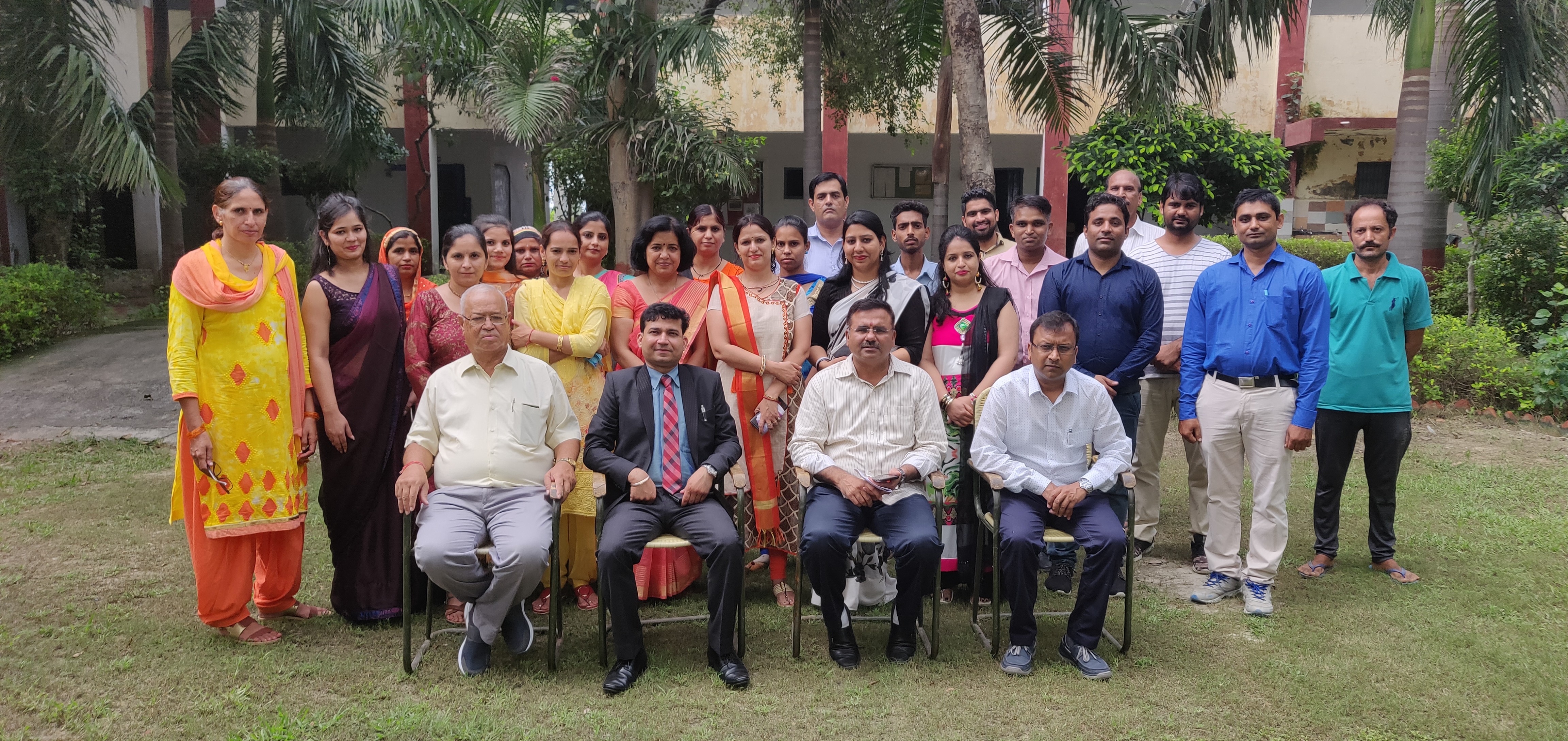 Orientation Day and Havan puja at Venkteshwara College of Education